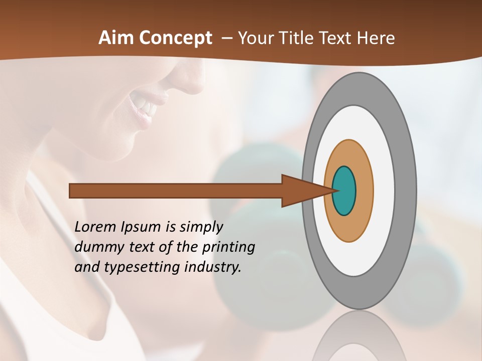 Action Fitness Profile PowerPoint Template