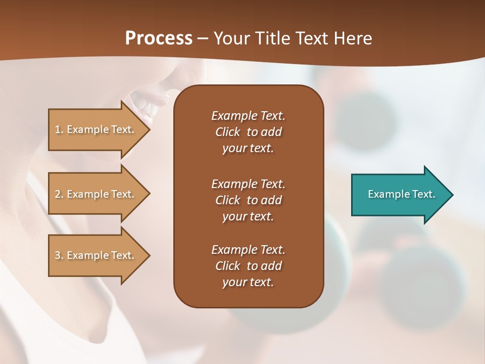 Action Fitness Profile PowerPoint Template
