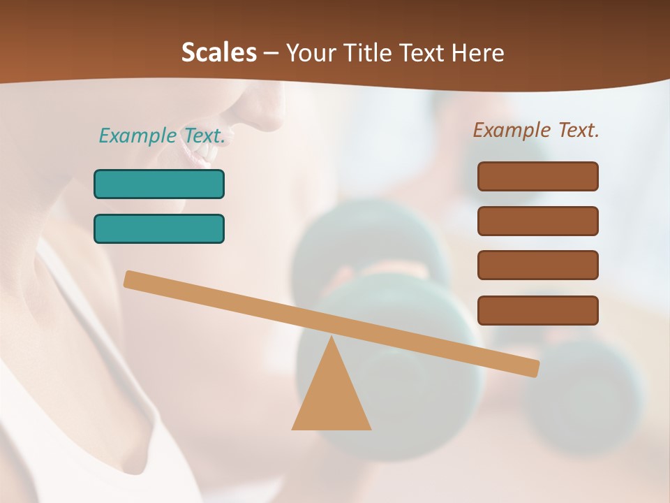 Action Fitness Profile PowerPoint Template