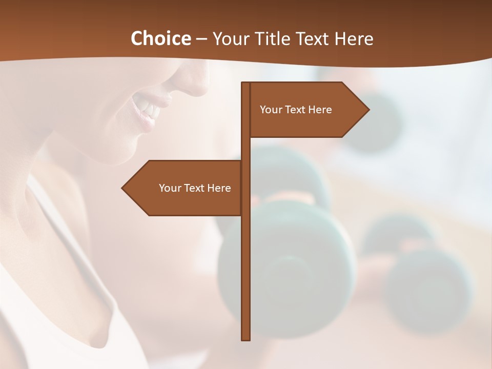 Action Fitness Profile PowerPoint Template