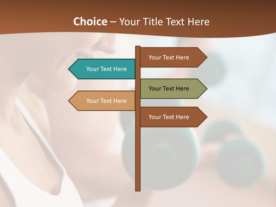 Action Fitness Profile PowerPoint Template