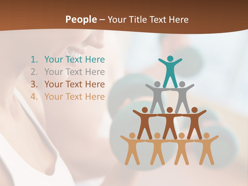 Action Fitness Profile PowerPoint Template