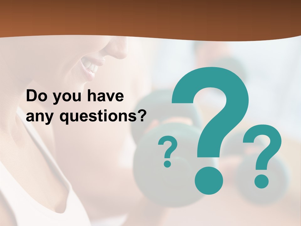 Action Fitness Profile PowerPoint Template