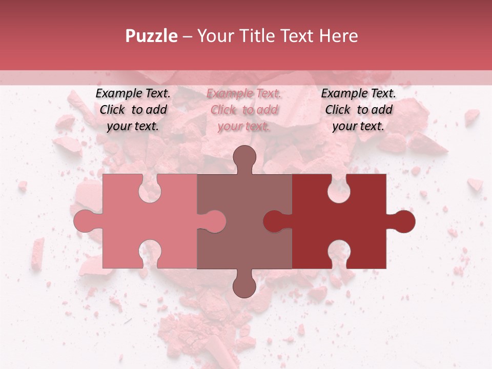 Rose Elegance Paint PowerPoint Template