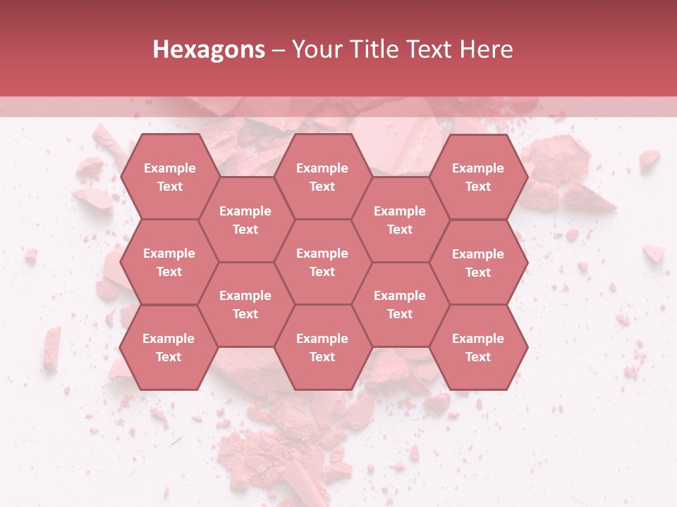 Rose Elegance Paint PowerPoint Template