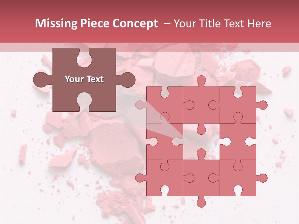 Rose Elegance Paint PowerPoint Template