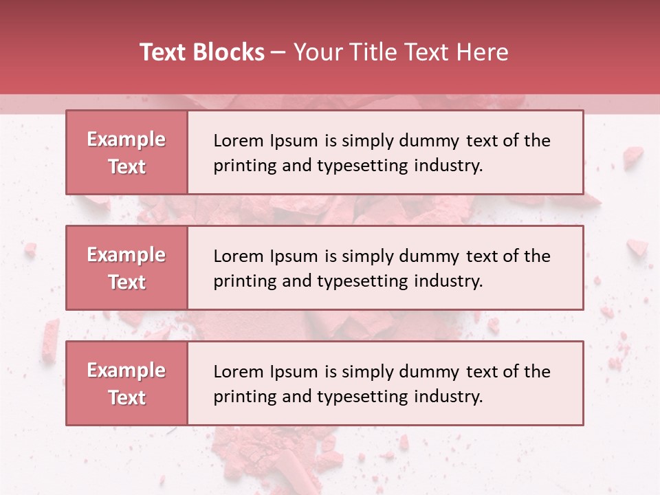 Rose Elegance Paint PowerPoint Template