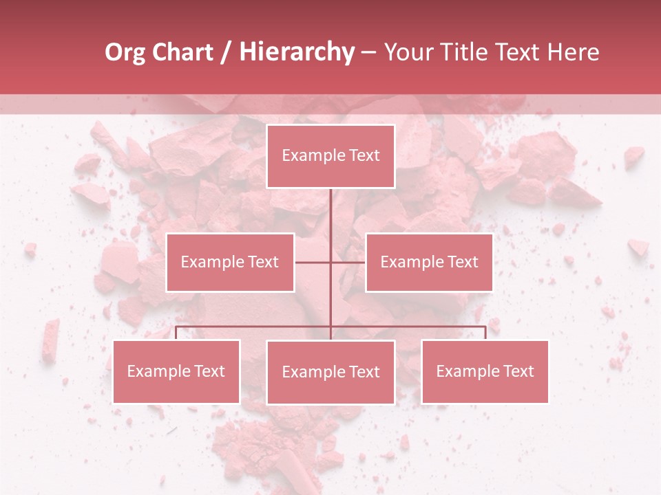 Rose Elegance Paint PowerPoint Template