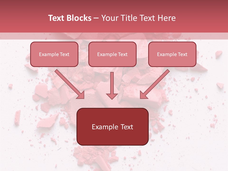 Rose Elegance Paint PowerPoint Template