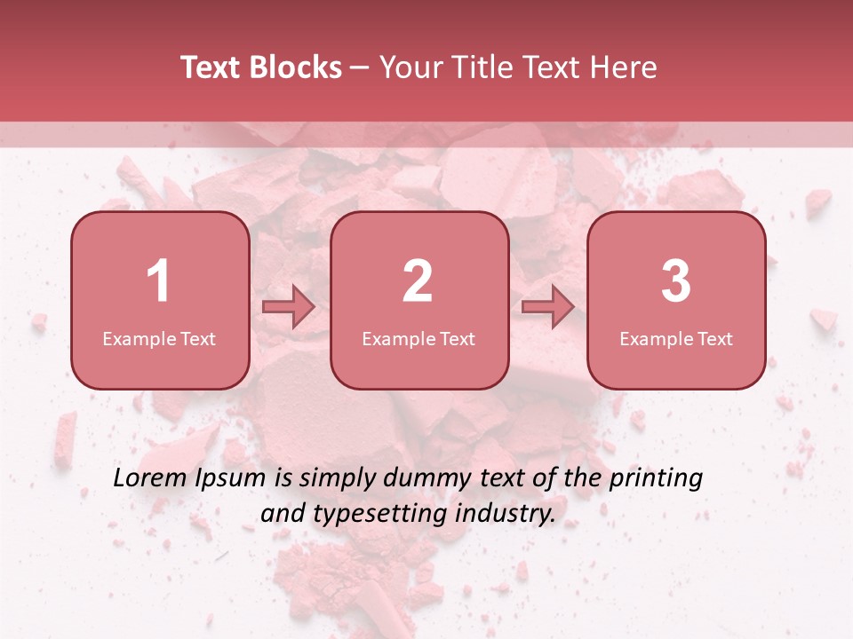 Rose Elegance Paint PowerPoint Template