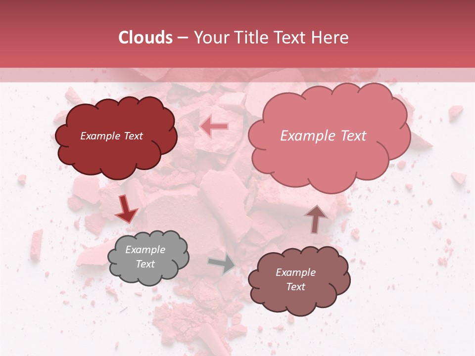 Rose Elegance Paint PowerPoint Template