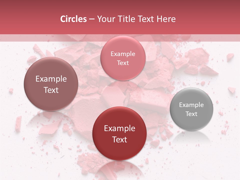 Rose Elegance Paint PowerPoint Template