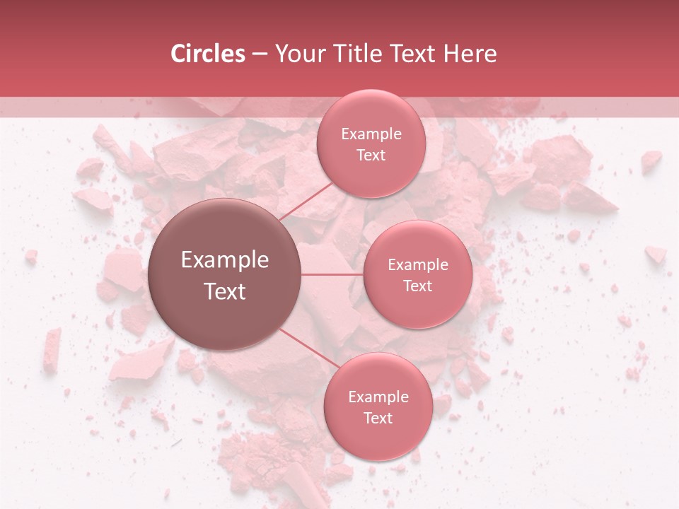 Rose Elegance Paint PowerPoint Template