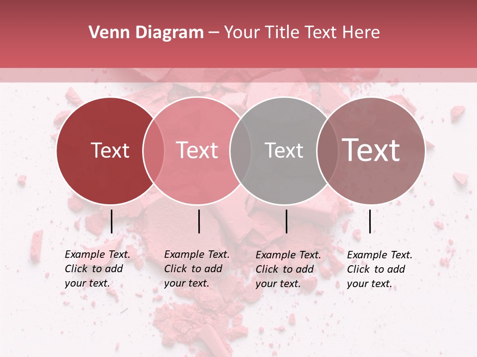 Rose Elegance Paint PowerPoint Template