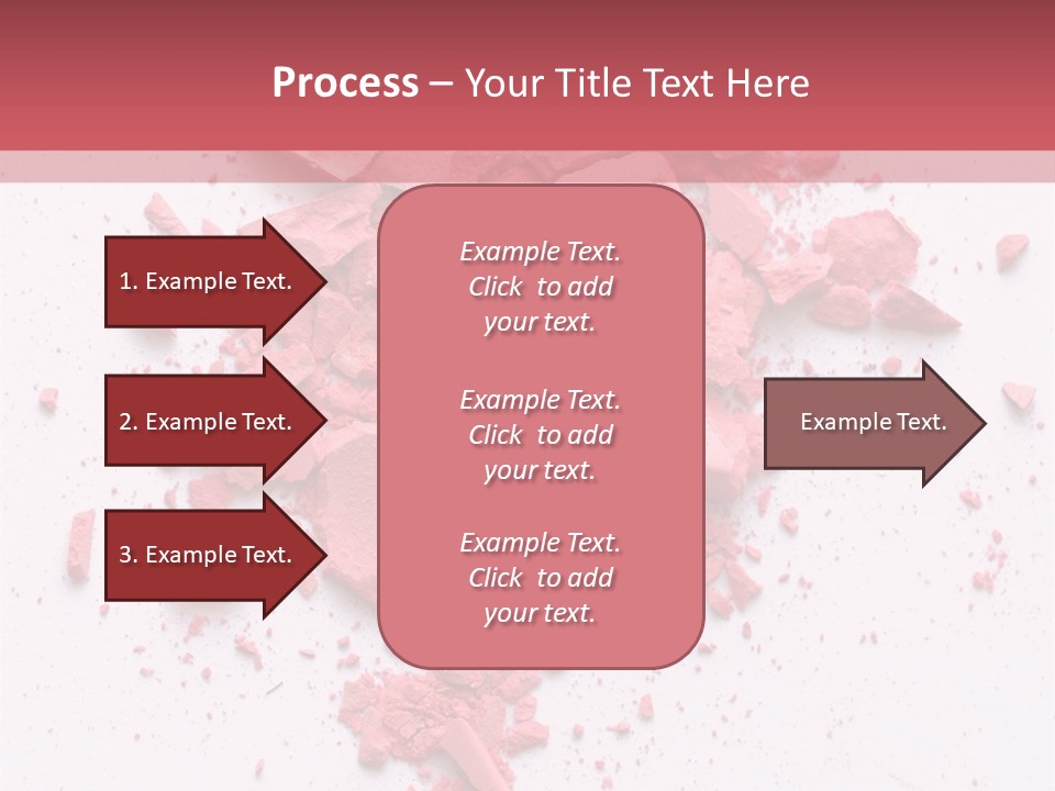 Rose Elegance Paint PowerPoint Template
