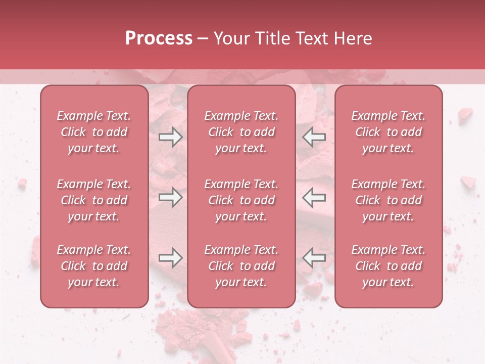 Rose Elegance Paint PowerPoint Template