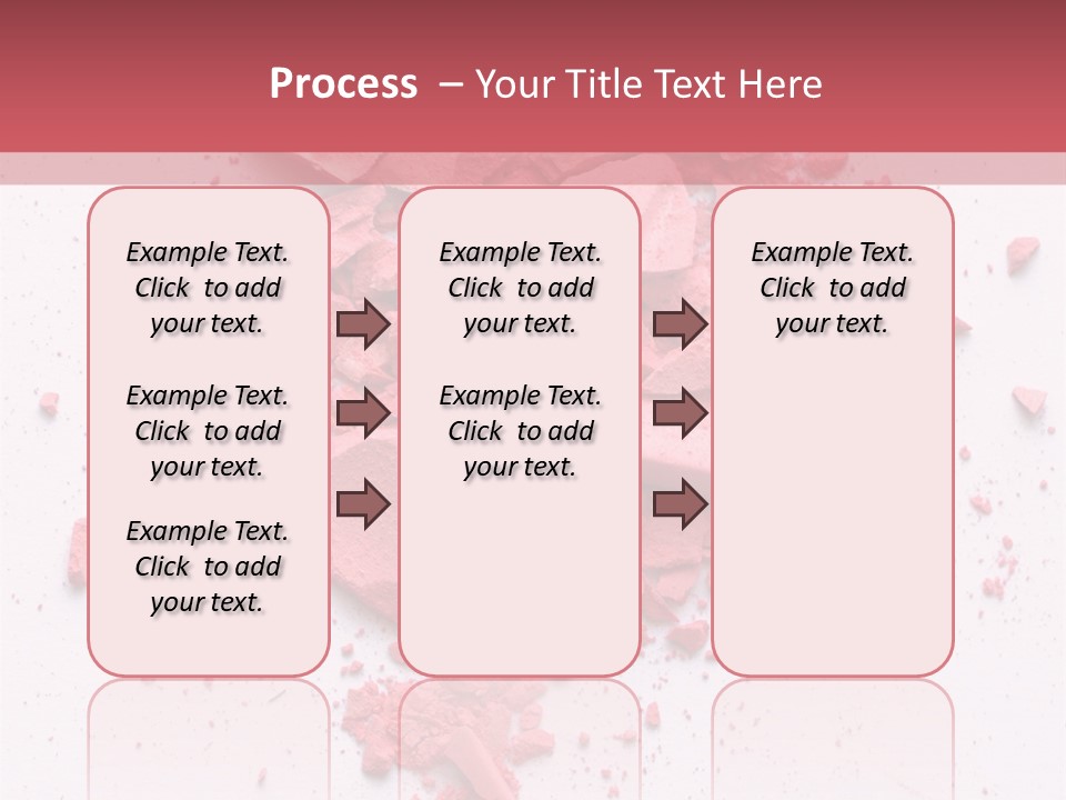 Rose Elegance Paint PowerPoint Template