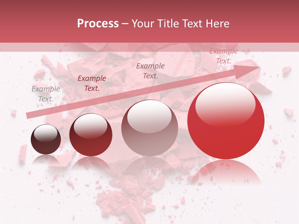 Rose Elegance Paint PowerPoint Template