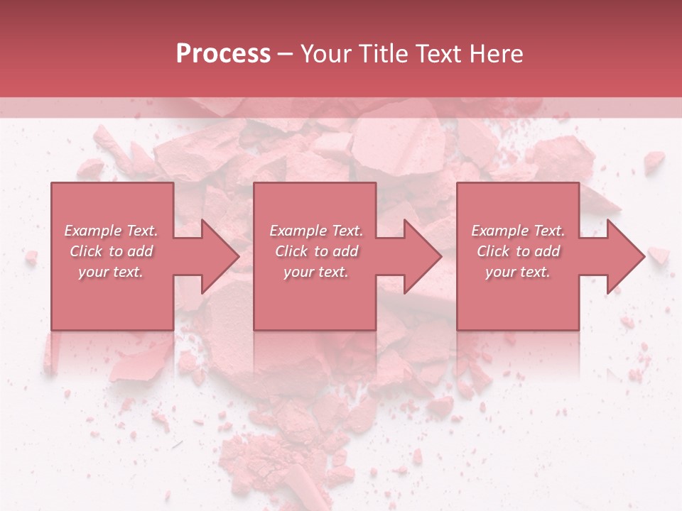 Rose Elegance Paint PowerPoint Template