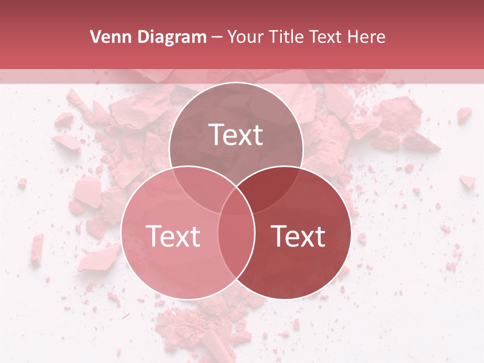 Rose Elegance Paint PowerPoint Template