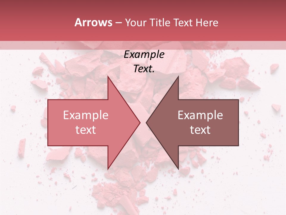 Rose Elegance Paint PowerPoint Template