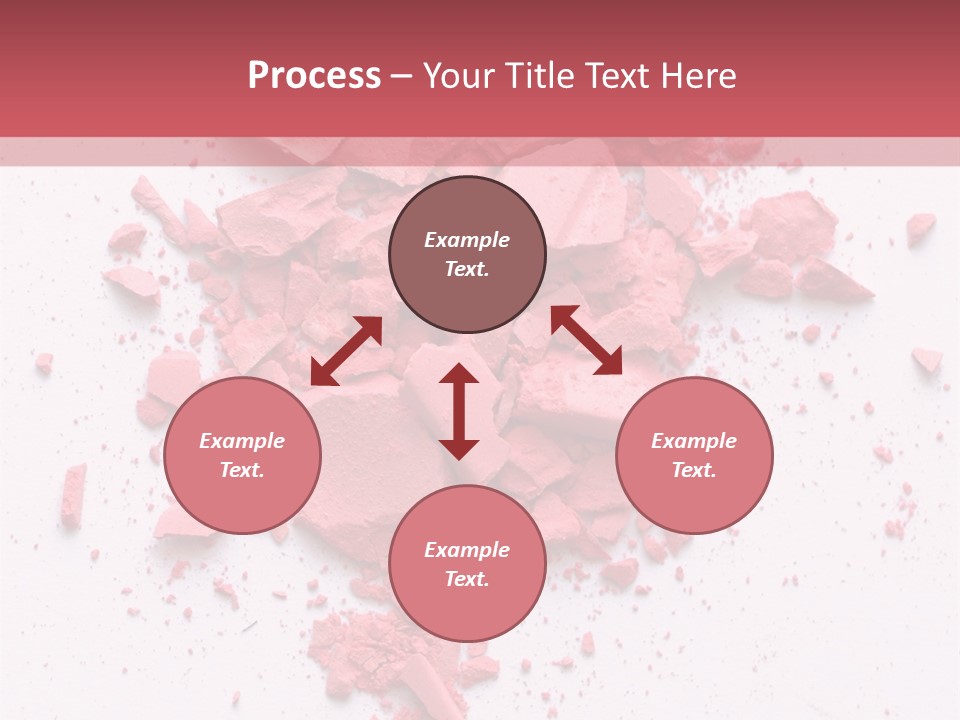 Rose Elegance Paint PowerPoint Template