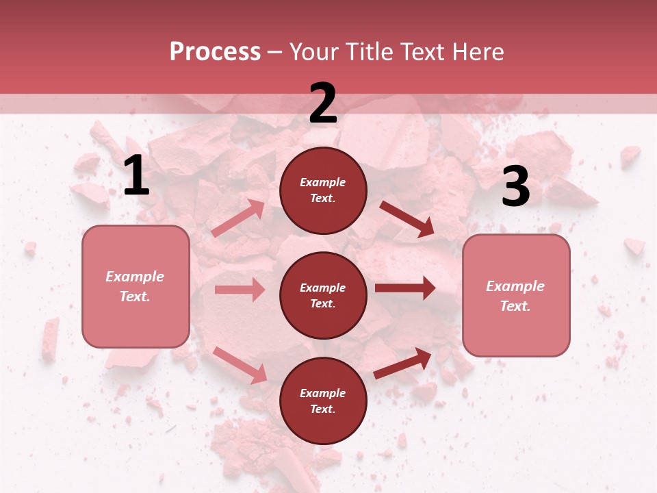 Rose Elegance Paint PowerPoint Template