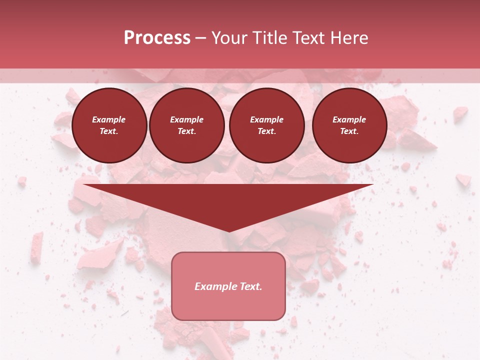 Rose Elegance Paint PowerPoint Template