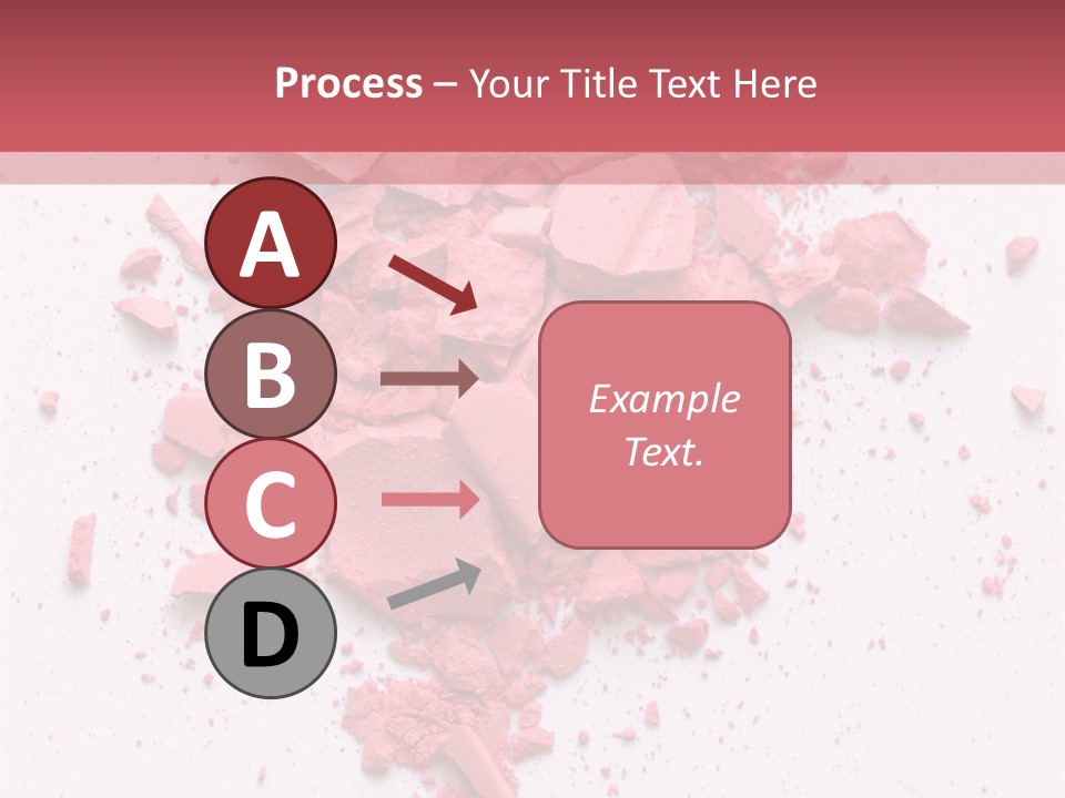 Rose Elegance Paint PowerPoint Template