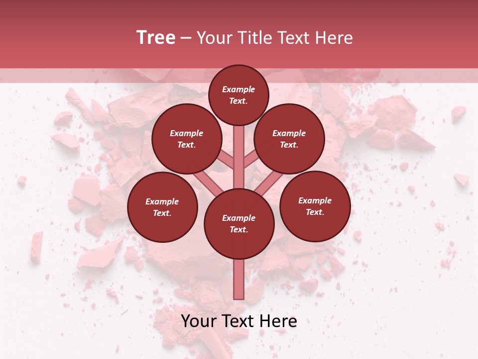 Rose Elegance Paint PowerPoint Template