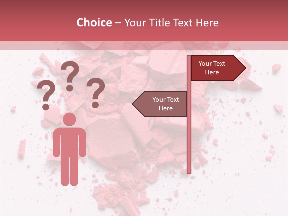 Rose Elegance Paint PowerPoint Template