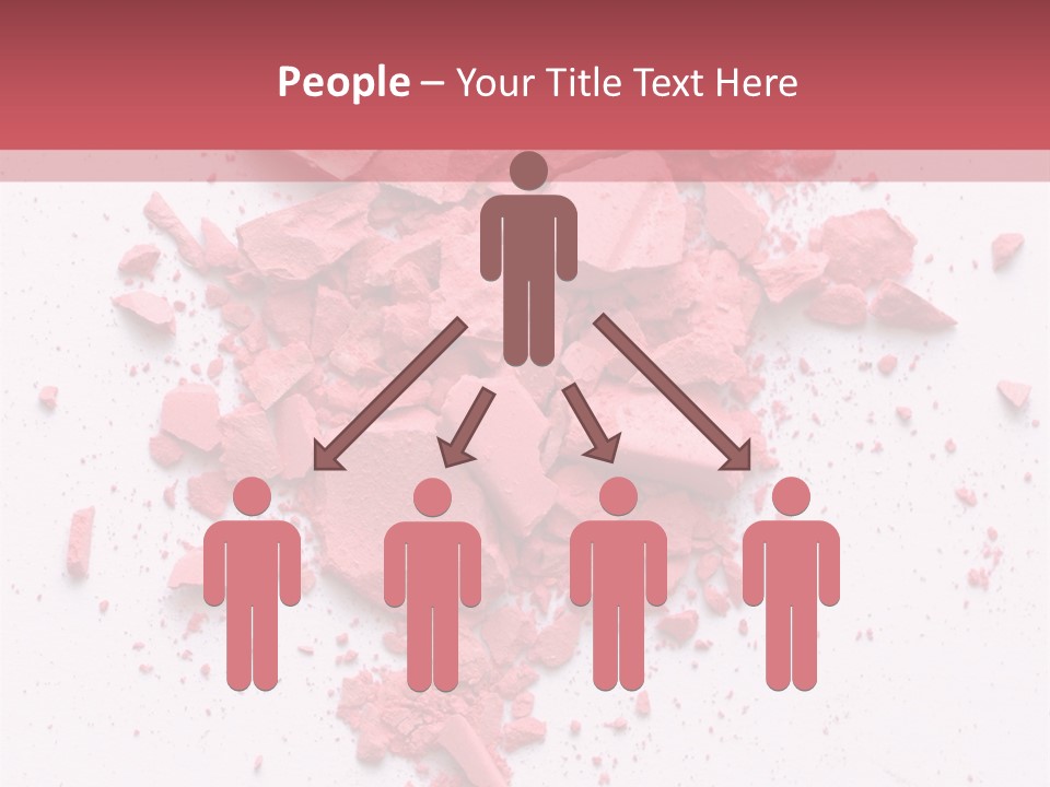 Rose Elegance Paint PowerPoint Template