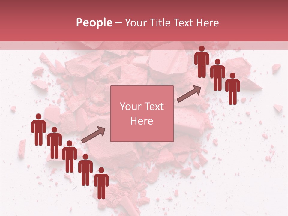 Rose Elegance Paint PowerPoint Template