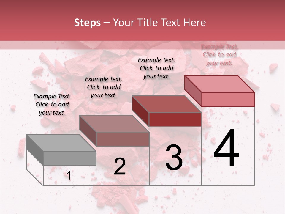 Rose Elegance Paint PowerPoint Template
