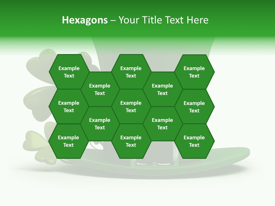 Green March Graphics PowerPoint Template