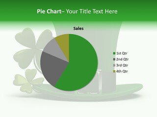 Green March Graphics PowerPoint Template