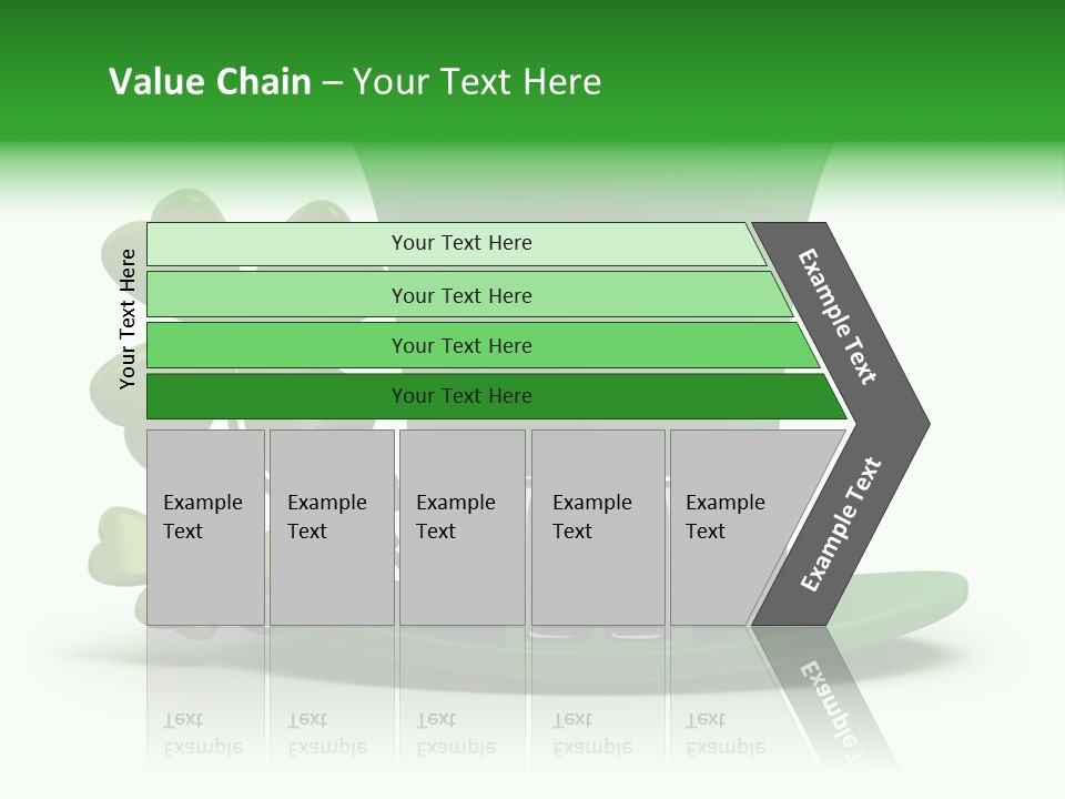 Green March Graphics PowerPoint Template