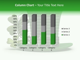 Green March Graphics PowerPoint Template