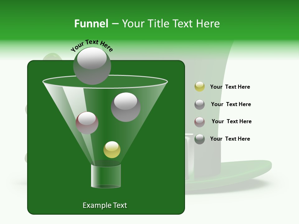 Green March Graphics PowerPoint Template