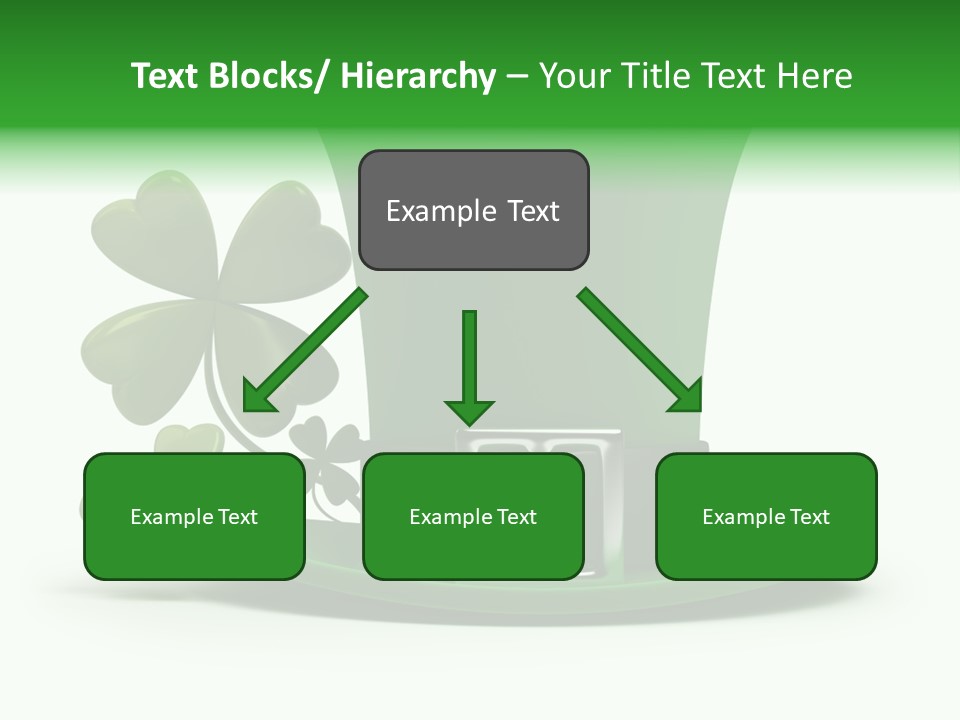 Green March Graphics PowerPoint Template