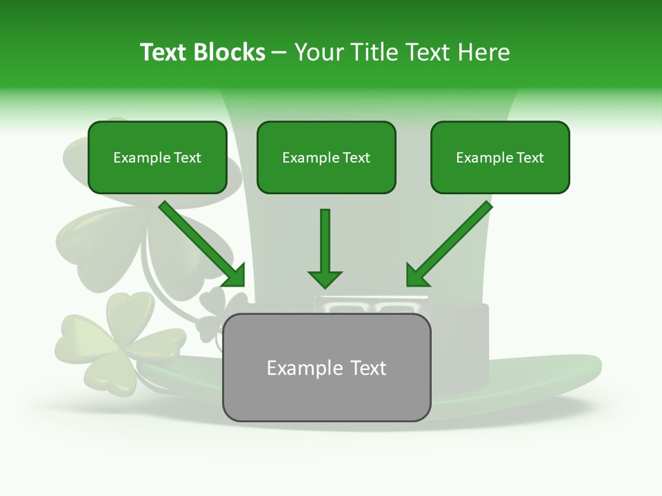 Green March Graphics PowerPoint Template