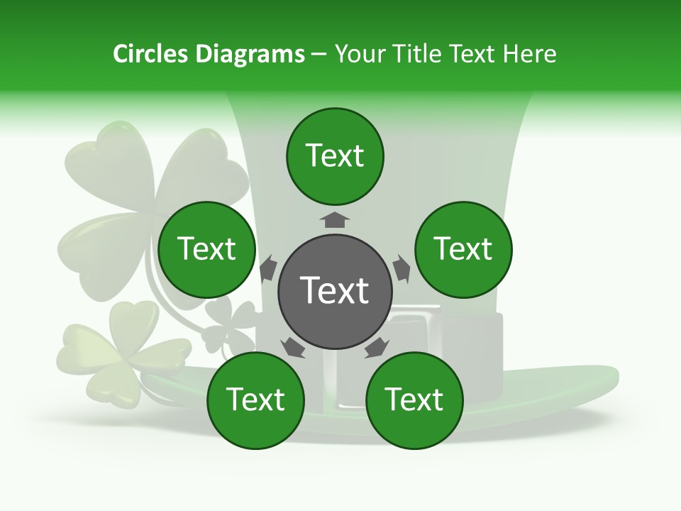 Green March Graphics PowerPoint Template