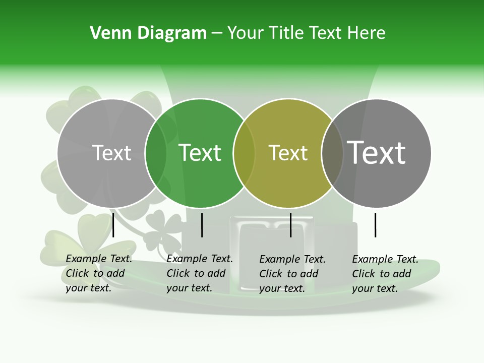 Green March Graphics PowerPoint Template