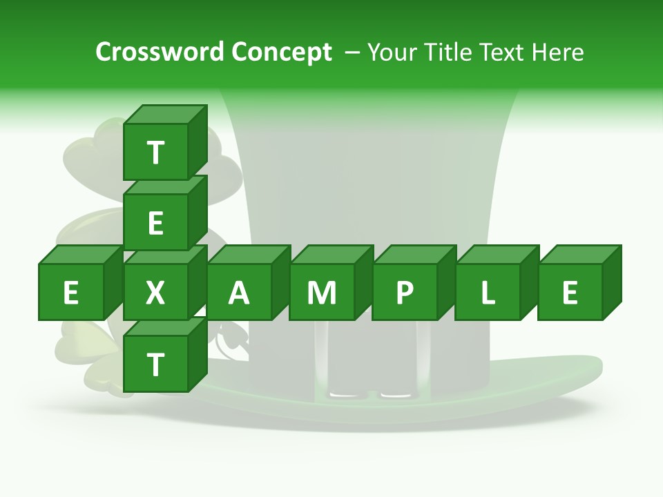 Green March Graphics PowerPoint Template