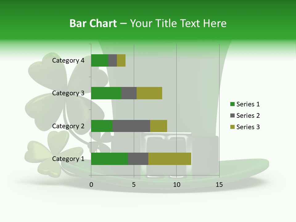 Green March Graphics PowerPoint Template