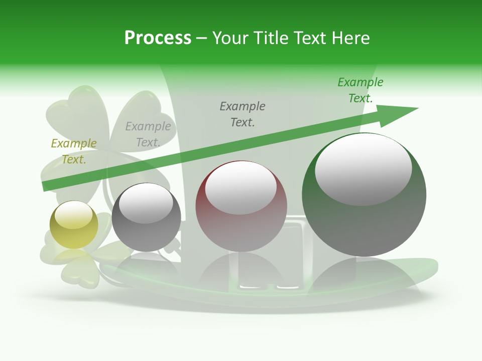 Green March Graphics PowerPoint Template