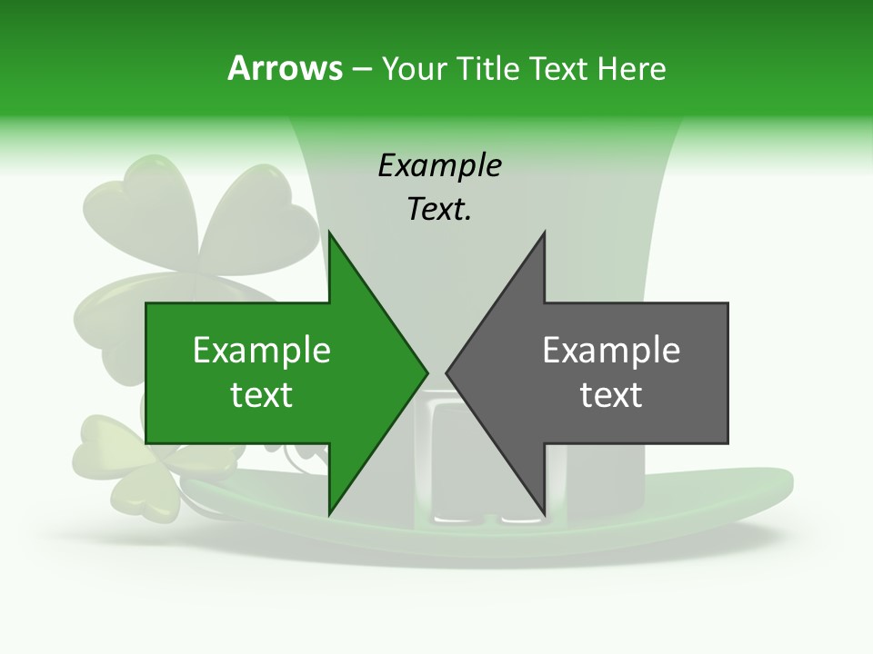 Green March Graphics PowerPoint Template