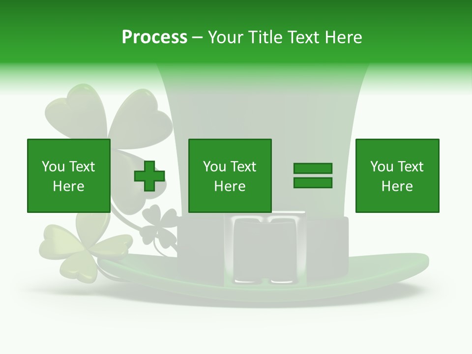Green March Graphics PowerPoint Template