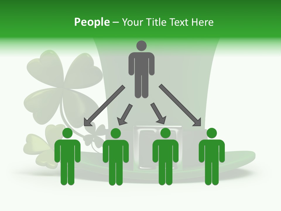 Green March Graphics PowerPoint Template