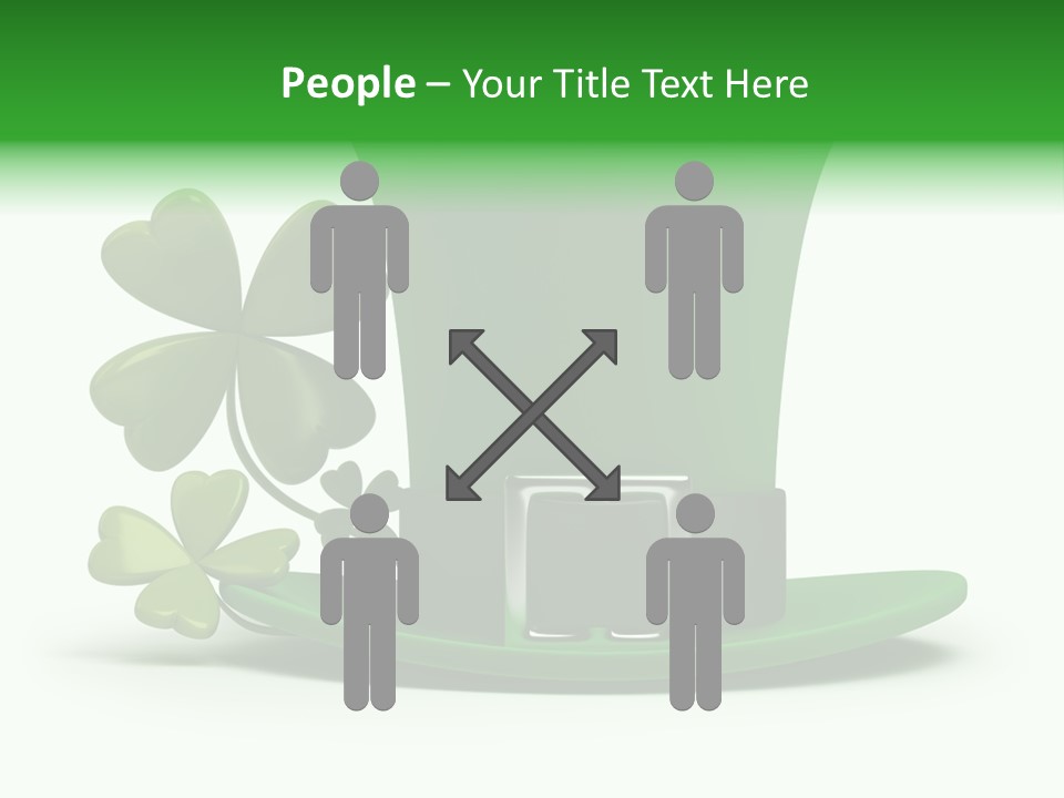 Green March Graphics PowerPoint Template